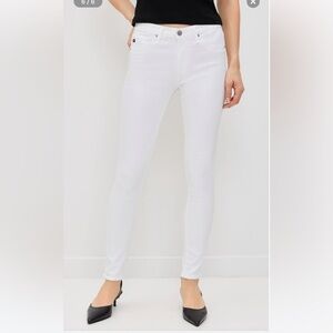 AG The legging ankle super skinny ankle jean size 29 white
